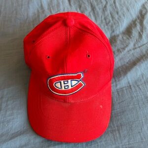 Vintage 90s Starter Montreal Canadiens Hat Adjustable NHL Cap